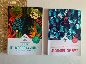 2 livres pour lecture scolaire