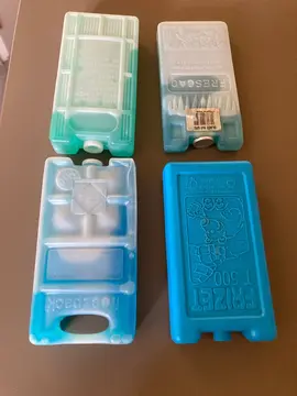 Lot de 4 blocs froids