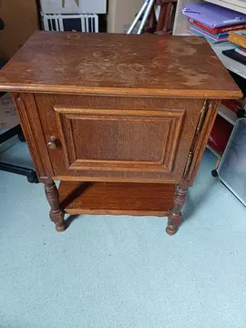 table de chevet chene