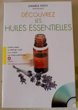 Coffret aromathérapie livre et cd