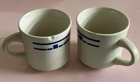 2 tasses à café / thé