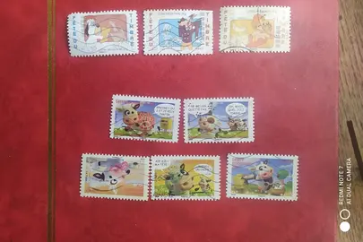 2 séries timbres, lot 245