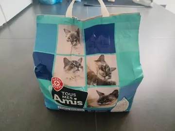 Litière minérale chat