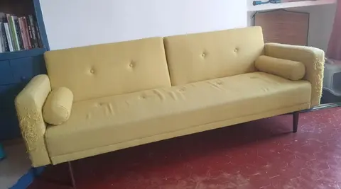 canapé jaune