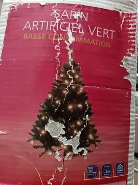 Sapin artificiel 100 led