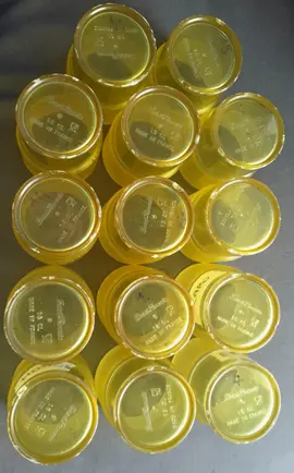 Verres "jaune" Saint-Romain