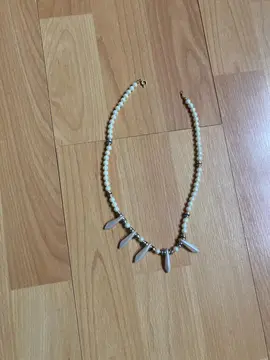 Collier fausses perles
