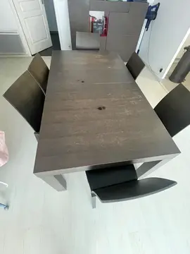 table à manger de 6 à 12 personnes