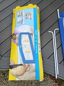 barrière de lit pliable