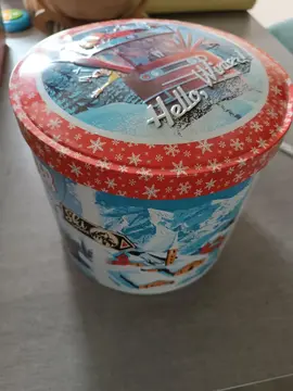 boite motif Noël