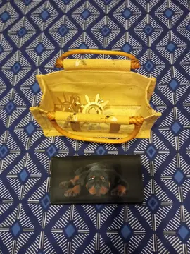 Petit panier et porte monnaie