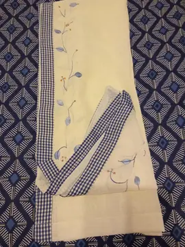 paire de rideaux de cuisine