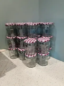 pots de confiture vides