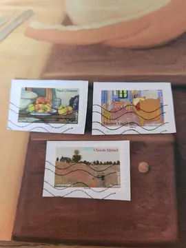 Timbres 150 ans de l'impressionnisme Musée d'Orsay