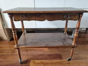 Meuble desserte en bois