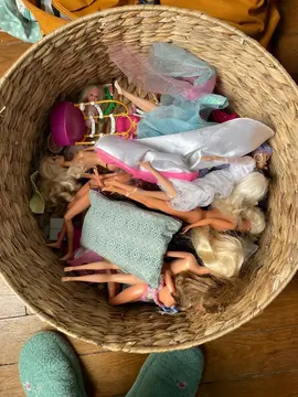 lot de barbies et accessoires