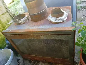 Insert pour cheminée