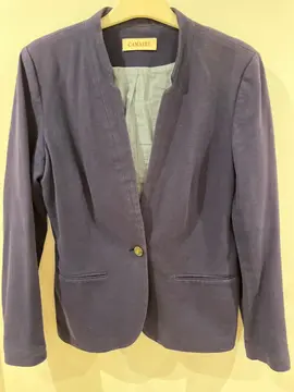 veste femme demi saison bleue T38