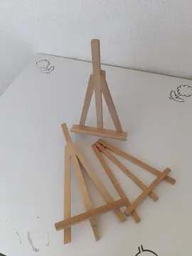 lot de trois chevalets bois