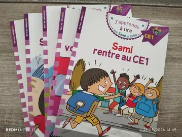 lot de 5 livres Sami et Julie ce1 (c)