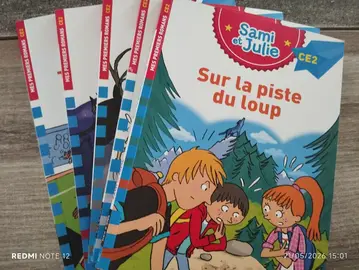 lot de 5 livres Sami et Julie ce2 (b)