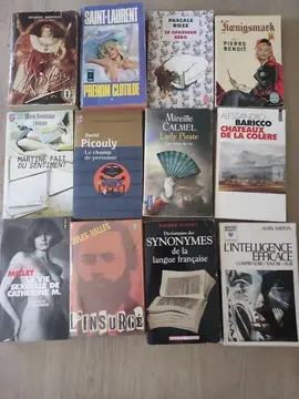 lot de livres