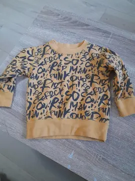 pull coton T 92 cm