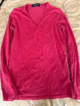 sweat-shirt taille M rouge