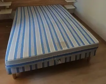 Sommier tapissier + matelas 140*190