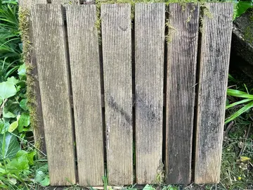 3 dalles en bois
