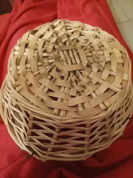 panier en rotin/osier 25 cm