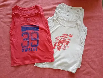 Lot débardeurs 4-6 ans