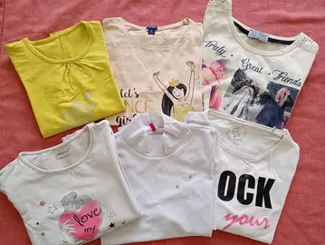 T-shirts manches longues 8 ans
