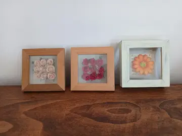 3 petits tableaux deco