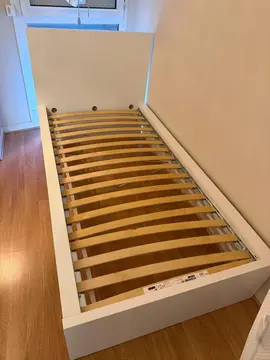 2 lits simples IKEA 90x200 cm avec matelas