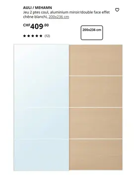 Portes coulissantes IKEA