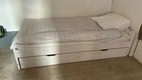 lit tiroir (2 matelas une place)