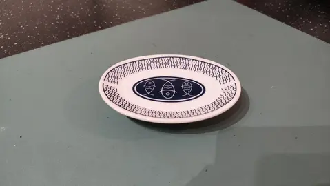 porte savon poisson céramisue