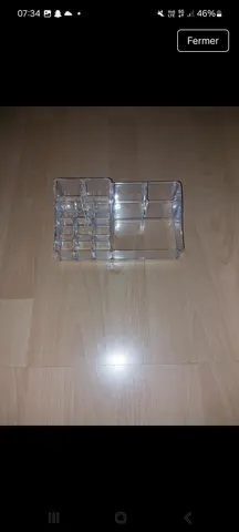 organiseur maquillage