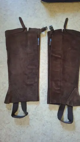 Mini chaps marron