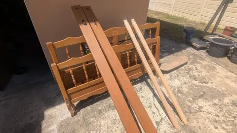 lit en bois