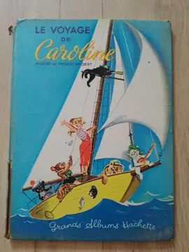 livre enfant le voyage de Caroline