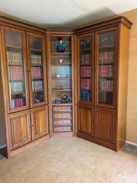 Bibliothèque d'angle