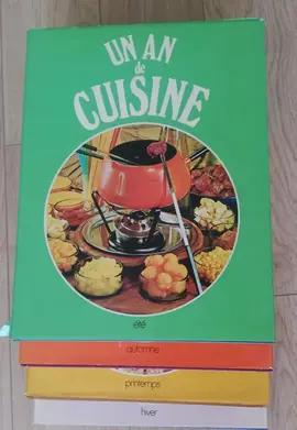 4 LIVRES DE CUISINE