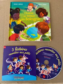 livre et CD pour enfants