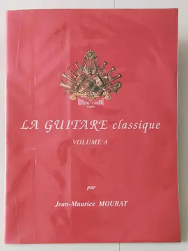Cahier la Guitare classique - Volume A