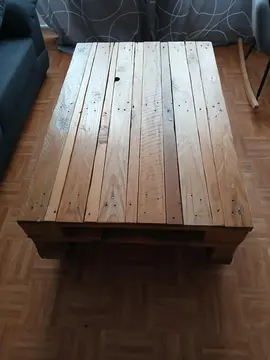 Table basse palette