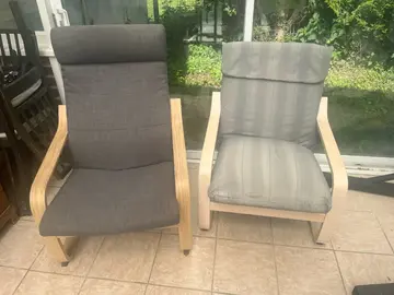 deux fauteuil Ikea