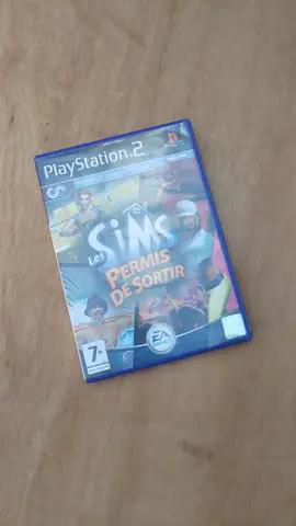 Jeu PS2 Les Sims permis de sortir