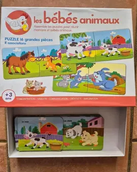 puzzle duo pour +3 ans